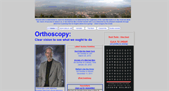 Desktop Screenshot of orthoscopy.net