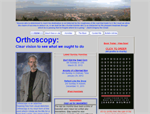 Tablet Screenshot of orthoscopy.net
